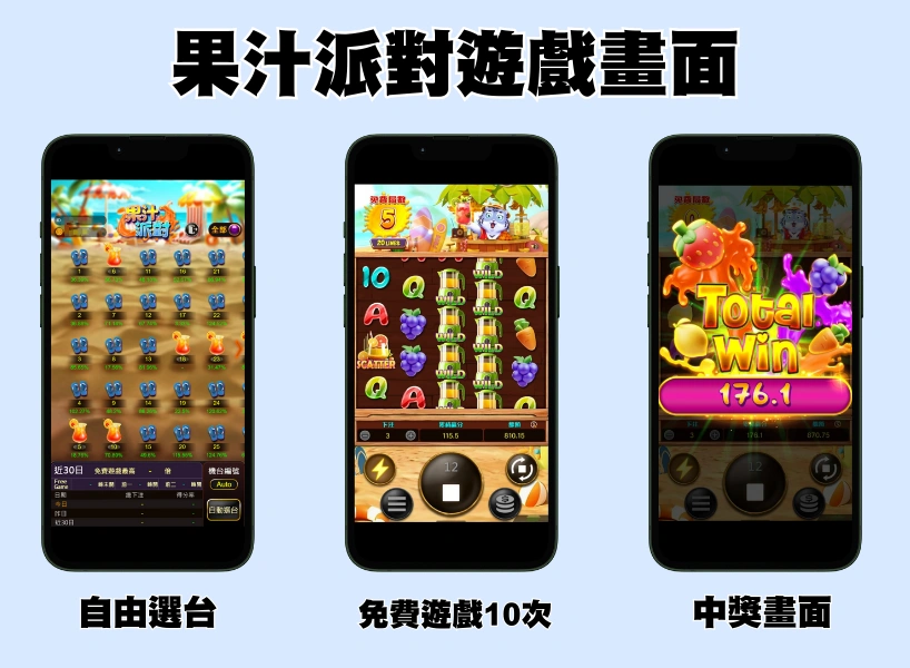 九州娛樂城 RG電子《果汁派對》老虎機遊戲:感受陽光與果汁的2000倍爆金體驗!